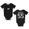 Black Los Angeles Kings Quinton Byfield   Newborn & Infant Bodysuit