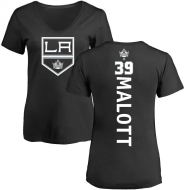 Black Women's Jeff Malott Los Angeles Kings Backer T-Shirt -