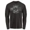 Black Youth Luc Robitaille Los Angeles Kings Insignia Long Sleeve T-Shirt -