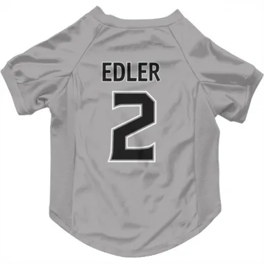 Gray Los Angeles Kings Alexander Edler   Dog & Cat Pet Jersey